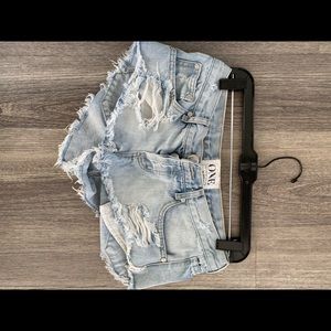 One Teaspoon Bonitas denim shorts